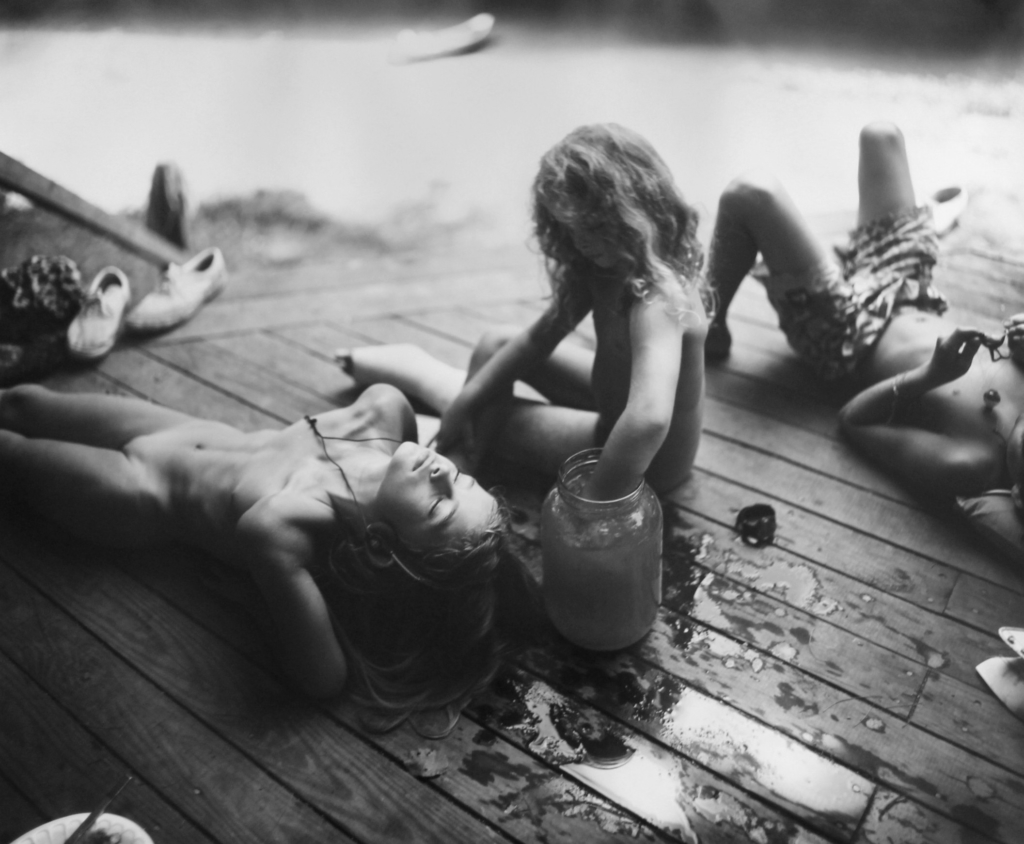 Sally Man, Listening to Madonna by the Tadpole Jar, 1990
