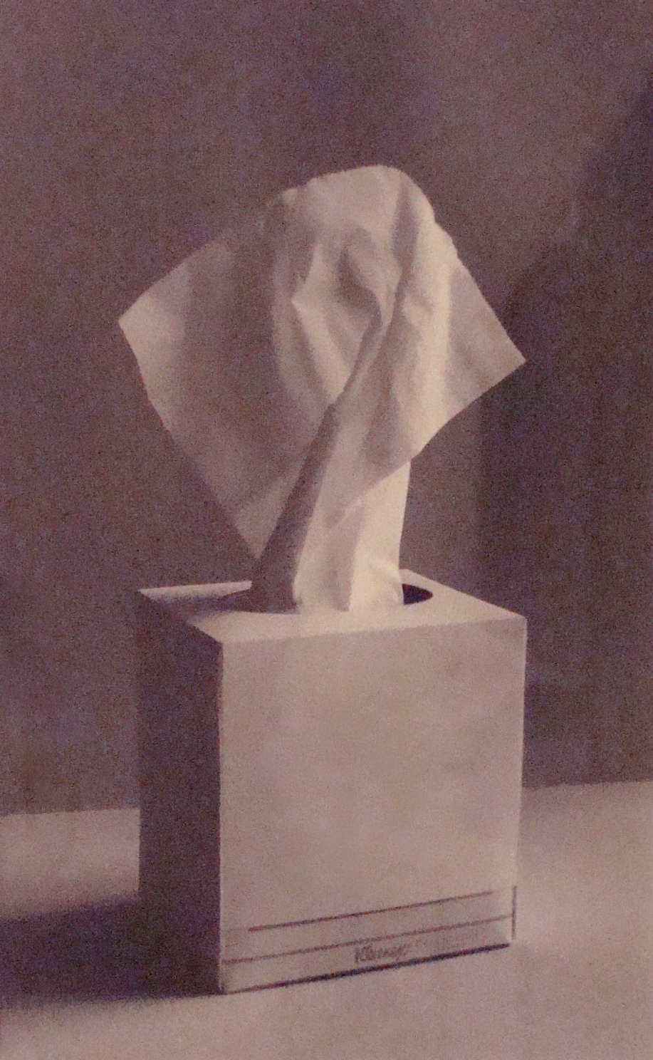 Hugo Suter, Sofortskulptur, 2000
Black and white photography
14 x 21 cm