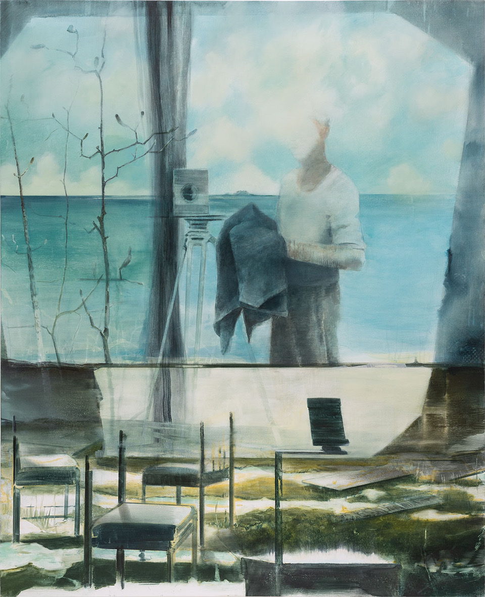 Thomas Ritz, Untitled, 2019 (2019-1009)
Pigment, acrylic resin on canvas
184 x 150 cm 