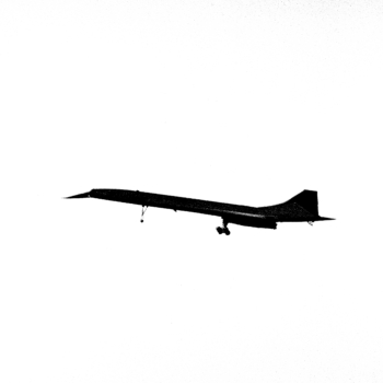 Frank Schramm, The Concorde landing at J.F.K. Intrnational Airport, New York, October 6, 1992