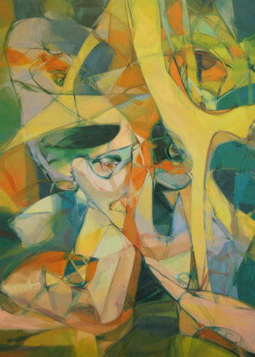 Sean Dawson, The Hunter, 2020
Oil on canvas
180 x 130 cm