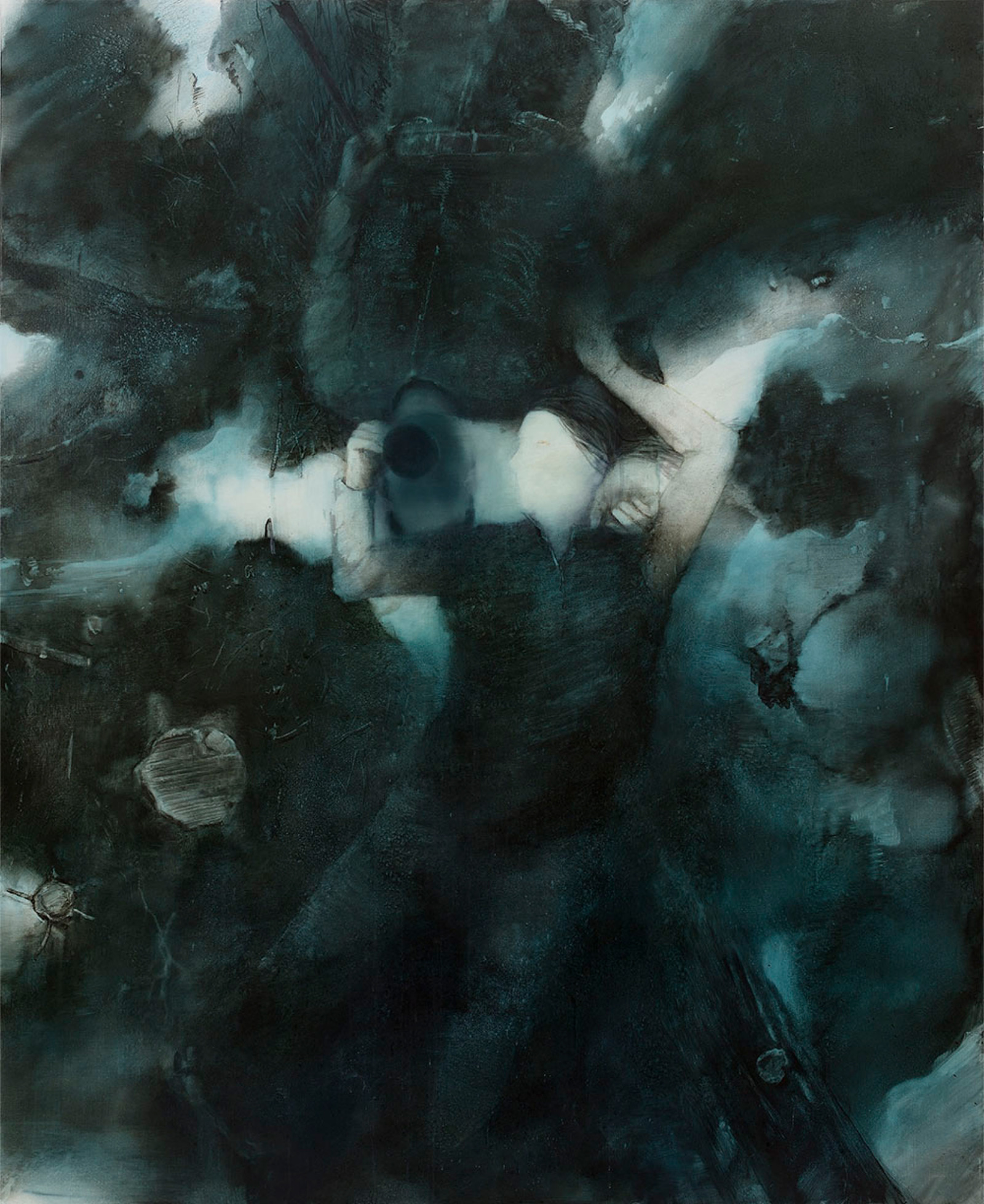 Thomas Ritz, Untitled(2020-1020), 2020
Pigment, acrylic resin on canvas
184 x 150 cm