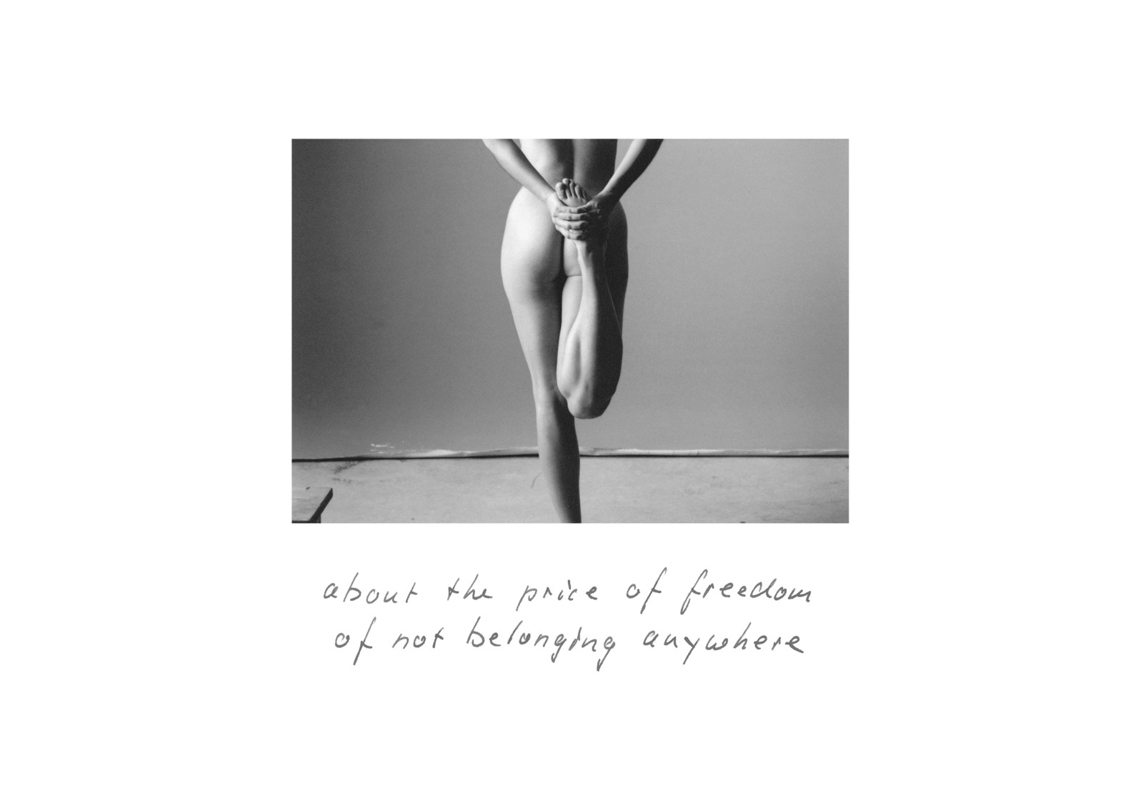 Christian Vogt, About the Price, 1981 – ongoing
9,5 x 13 cm (image) / 30,5 x 24 cm (sheet)
Gelatin silver print on Baryta  
Edition of 3