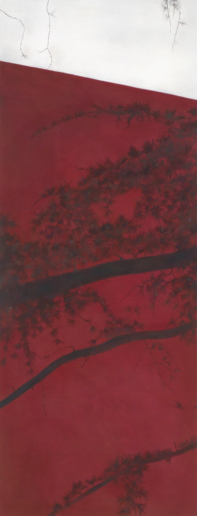 Angela Lyn, Building site II, 2014/2015
From the series building site
Oil on canvas
220 x 84 cm