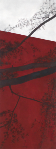 Angela Lyn, Building site III, 2014/2015
From the series building site
Oil on canvas
220 x 84 cm