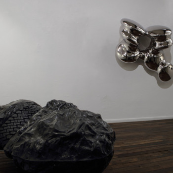 Installation view, Carlo Borer, Random Perception