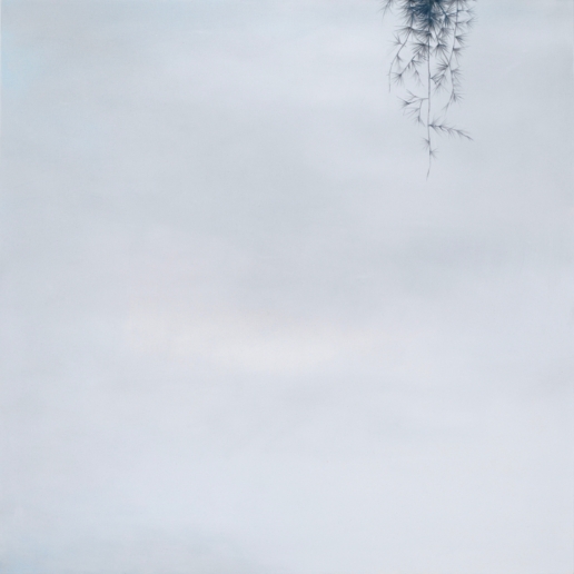 Angela Lyn, place to be, 2017
From the series floating gardens
Oil on canvas
130 x 130 cm