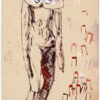 André Thomkins, Frauenbild, 1956 André Thomkins, Frauenbild, 1956